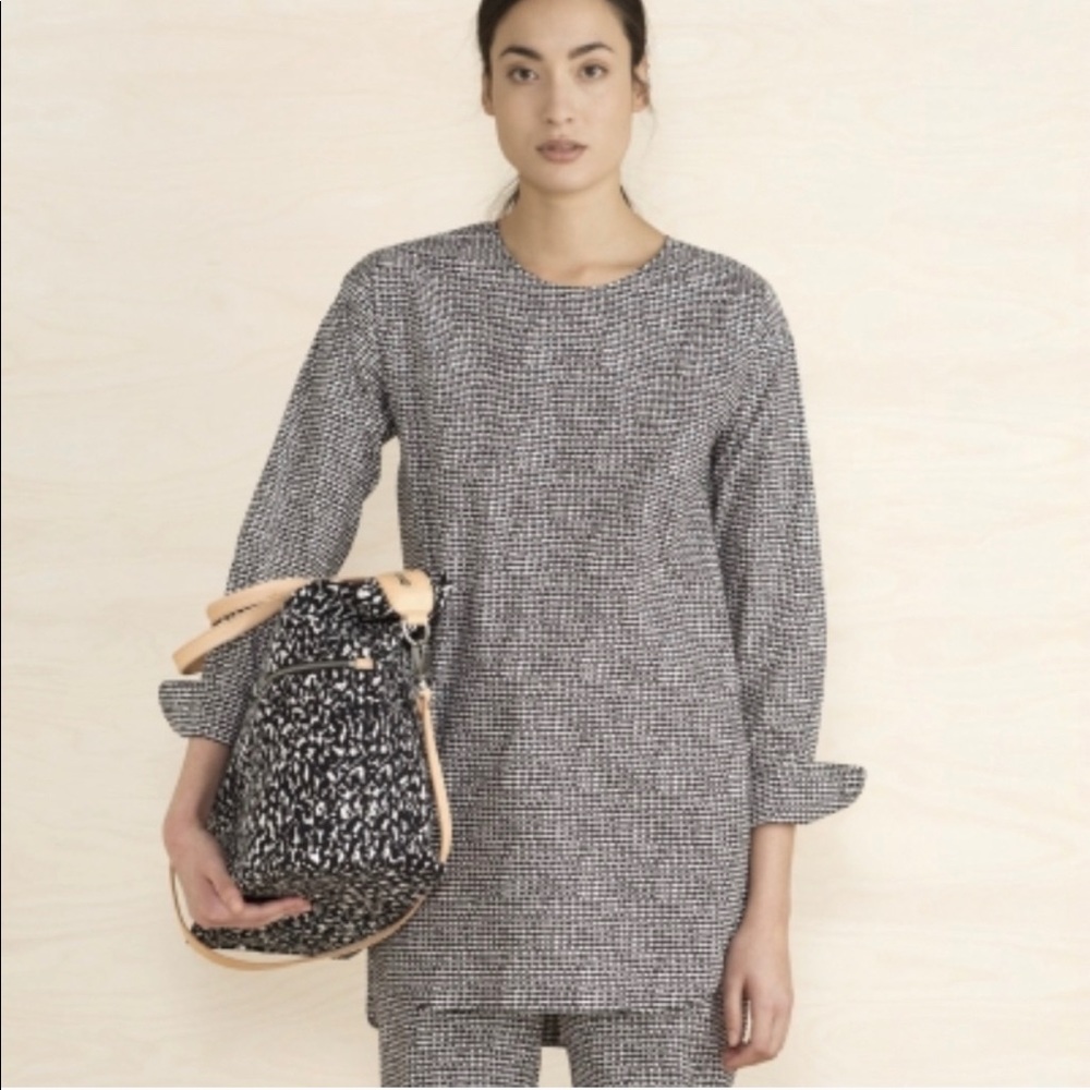 Patterned marimekko tunic/blouse